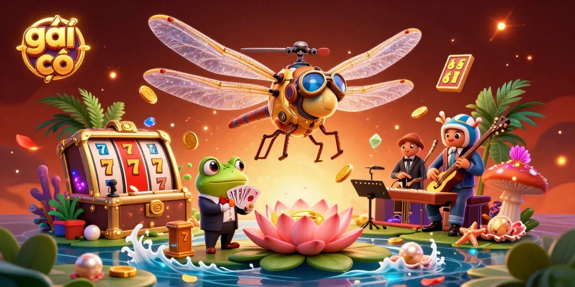 Engage in thrilling card games with gái gọi and vibrant casino action in this dynamic illustration.