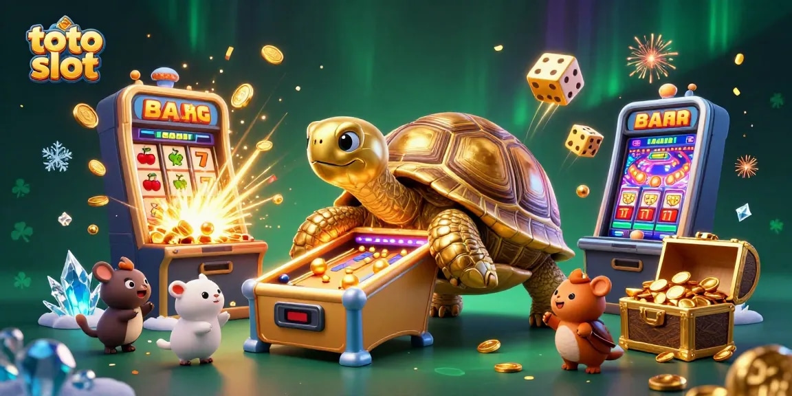 Raih jackpot di toto slot dengan mesin slot berkilauan yang memikat dan karakter ajaib.