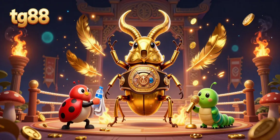 Experience thrilling gameplay at tg88 with vibrant casino characters and action-packed atmosphere.