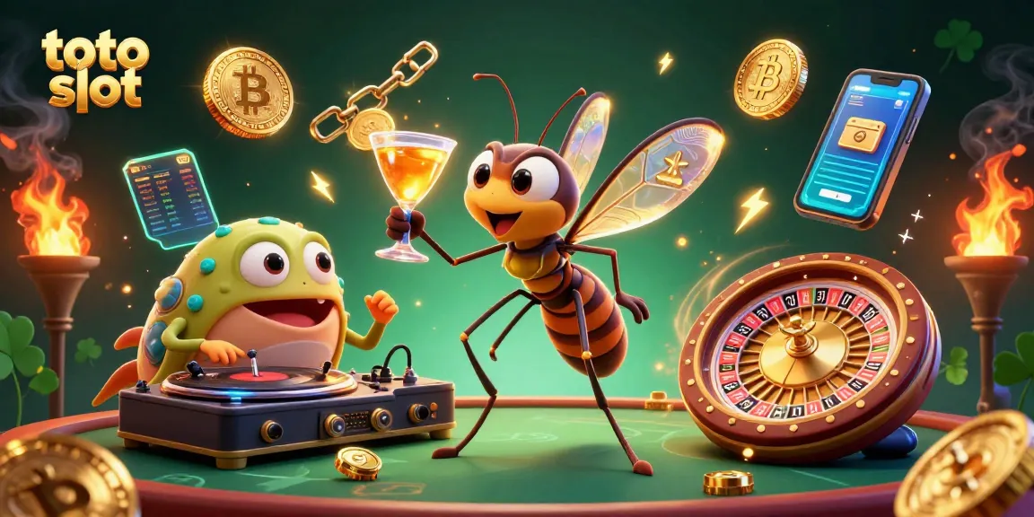 Permainan toto slot dengan strategi dan peluang menang yang lebih baik dalam ilustrasi kasino yang menarik.