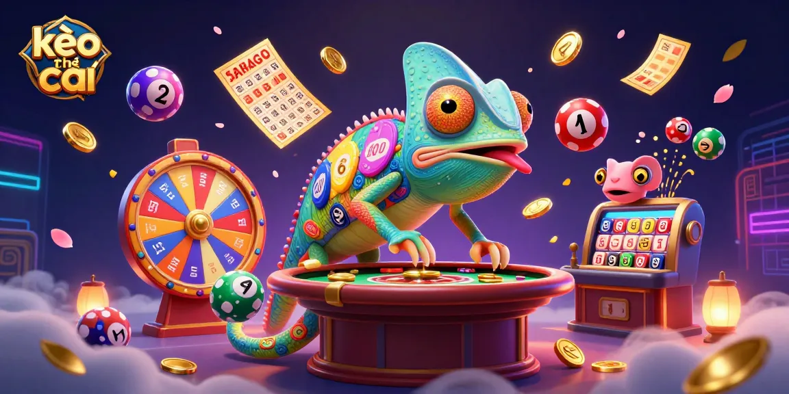 Engage with kèo nhà cái and win big with a vibrant chameleon casino scene filled with dynamic gaming elements.