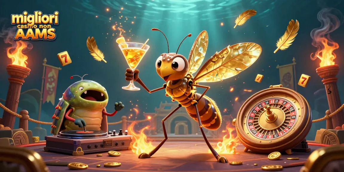 Gioca nei migliori casino non AAMS con il nostro mascot mozzafiato!