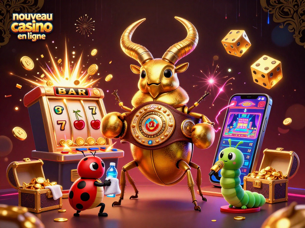 Profitez des jeux au nouveau casino en ligne avec des cagnottes généreuses et des effets éblouissants.