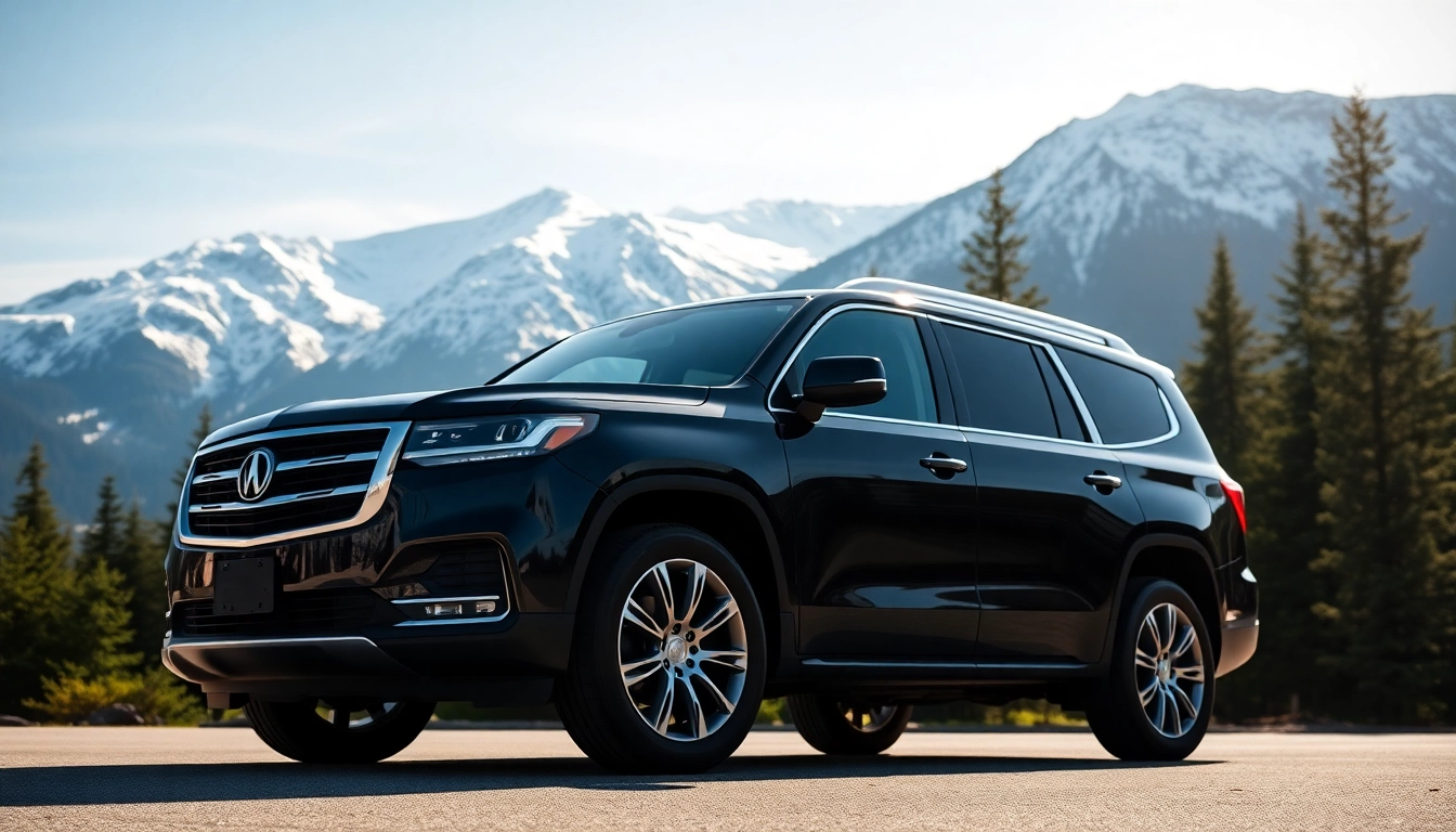 Savor the luxury of our vancouver to whistler car service with stunning mountain views.