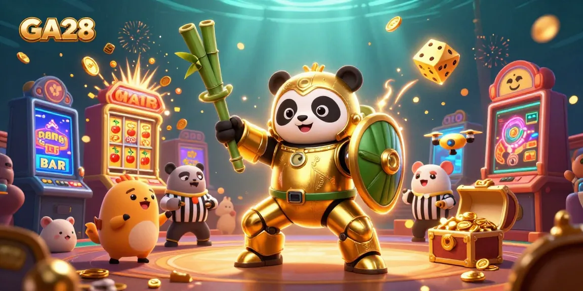 GA28's exciting cockfighting scene showcasing action and casino elements in vibrant detail.