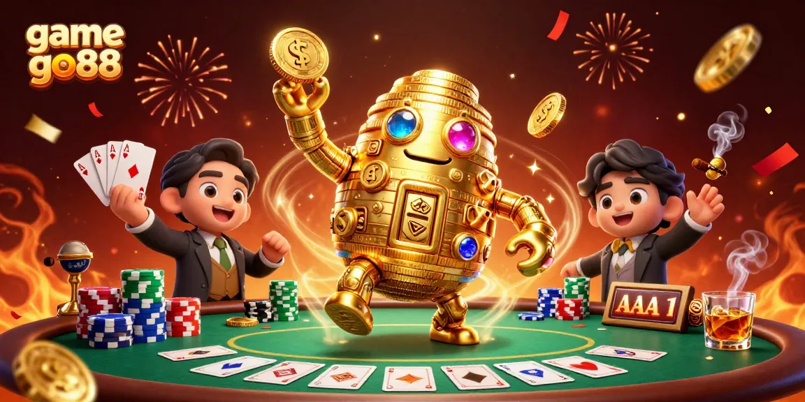 Engage with thrilling gaming action at game go88, featuring immersive poker elements and vibrant 3D visuals.