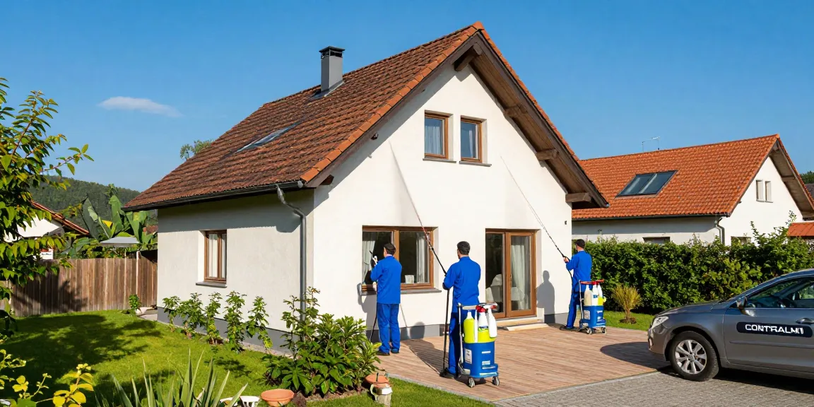 Professionelle Reinigung Diemelsee durch CONTRALMO-Team an Fassade, Dach und Terrasse.