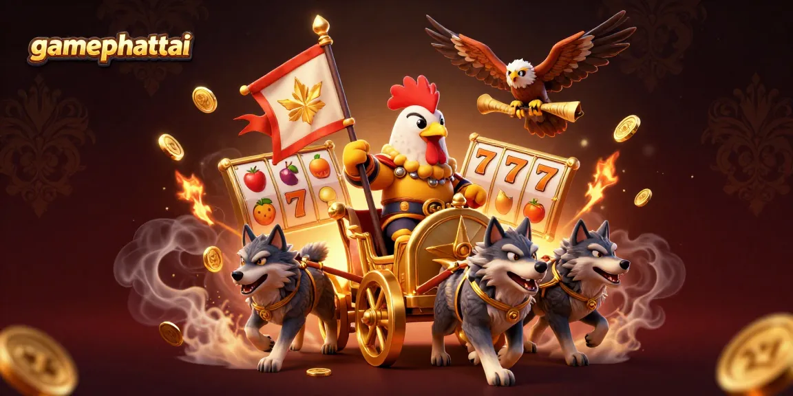 Experience gamephattai's thrilling slot adventure with vibrant 3D characters and dynamic action!