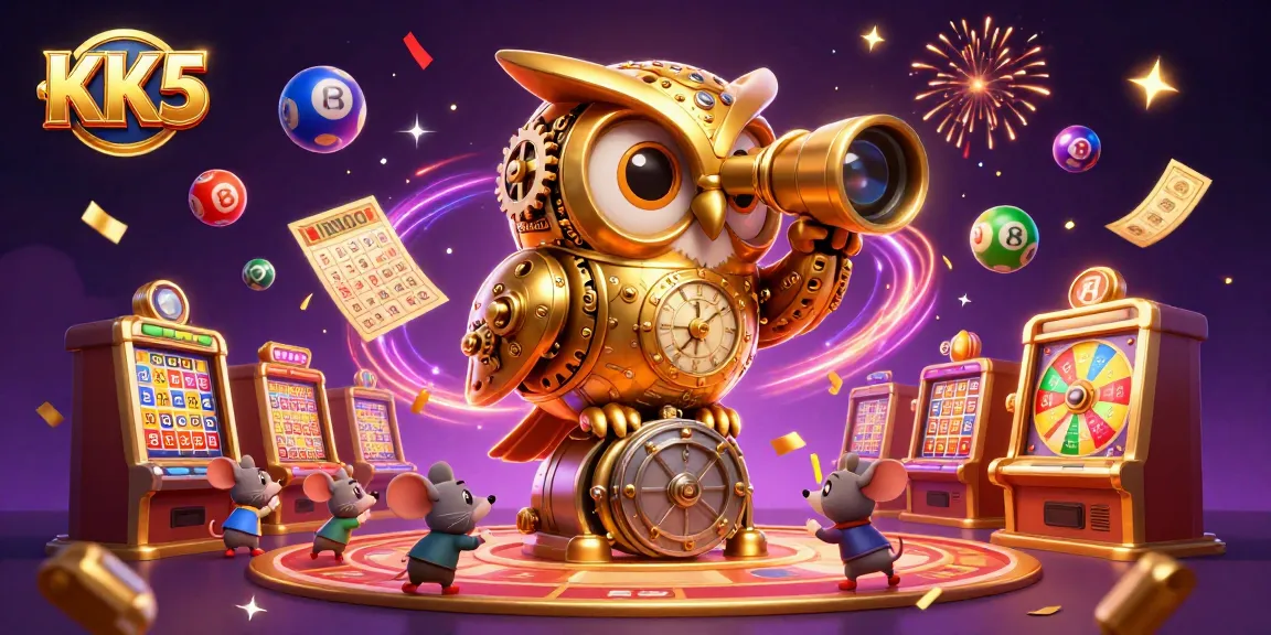 Enjoy the vibrant KK5 casino experience with colorful games and dynamic lottery action.