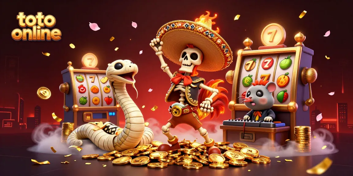 Mari kita raih kemenangan di toto online dengan karakter unik dan elemen judi yang meriah.