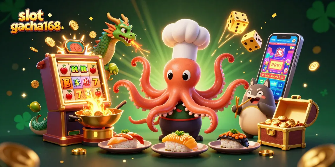 Spin to win at slot gacha168 with vivid 3D illustrations of exciting characters and dynamic game elements.
