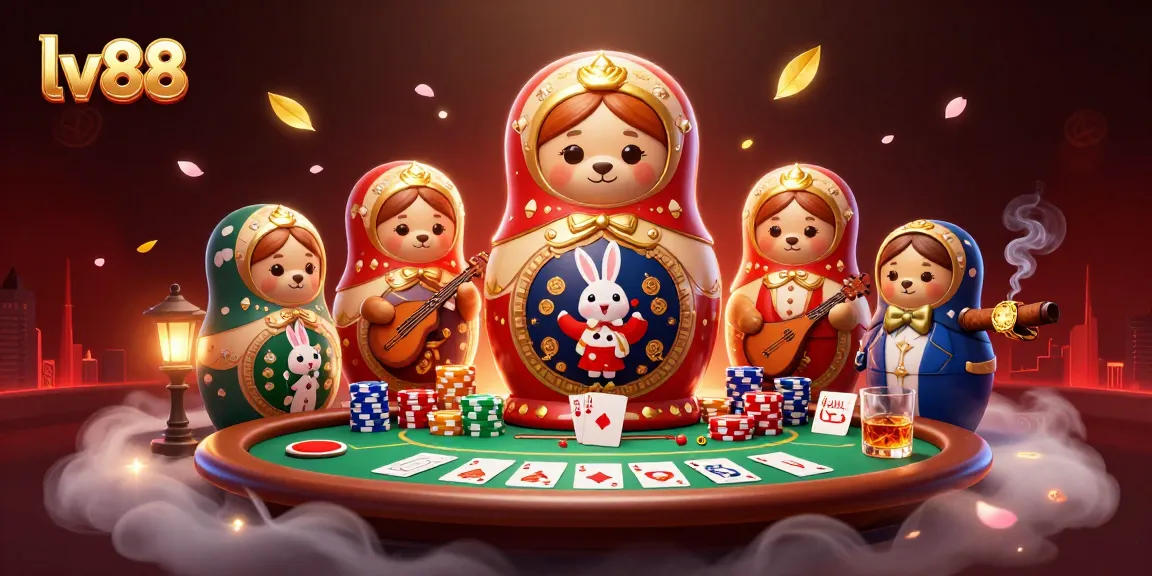 Experience thrilling moments at lv88 with vibrant casino dealers and dynamic game elements.