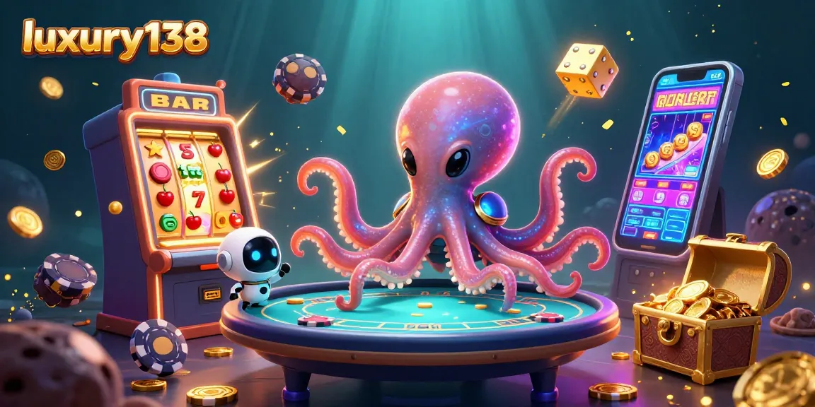 Engage with luxury138's alien-themed online gaming world filled with animated poker dynamics and jackpot visuals.