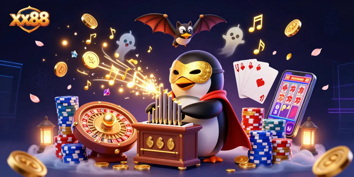 Experience thrilling gameplay at xx88 with vibrant casino elements and enchanting characters.