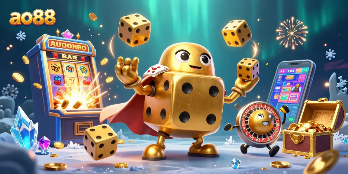 Experience thrilling wins at ao88 with dynamic golden dice, jackpots, and vibrant casino elements.