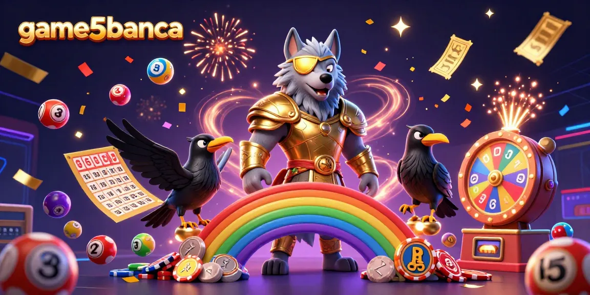Engage with the thrilling game5banca experience, featuring dynamic energy and vivid casino elements.