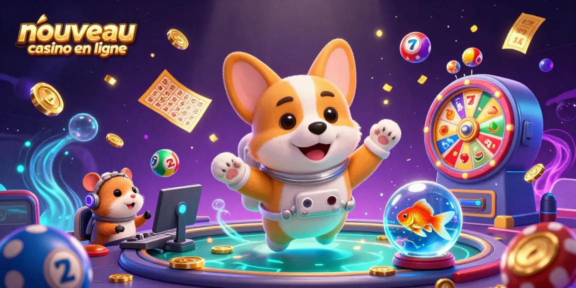 Vivez l'expérience captivante de nouveau casino en ligne avec des personnages animés dans un univers ludique.