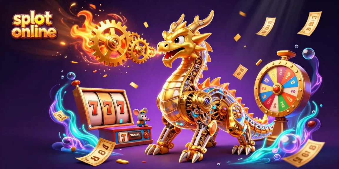 Experience thrilling gameplay with slot online jackpots and exciting bonuses in a vibrant casino scene.