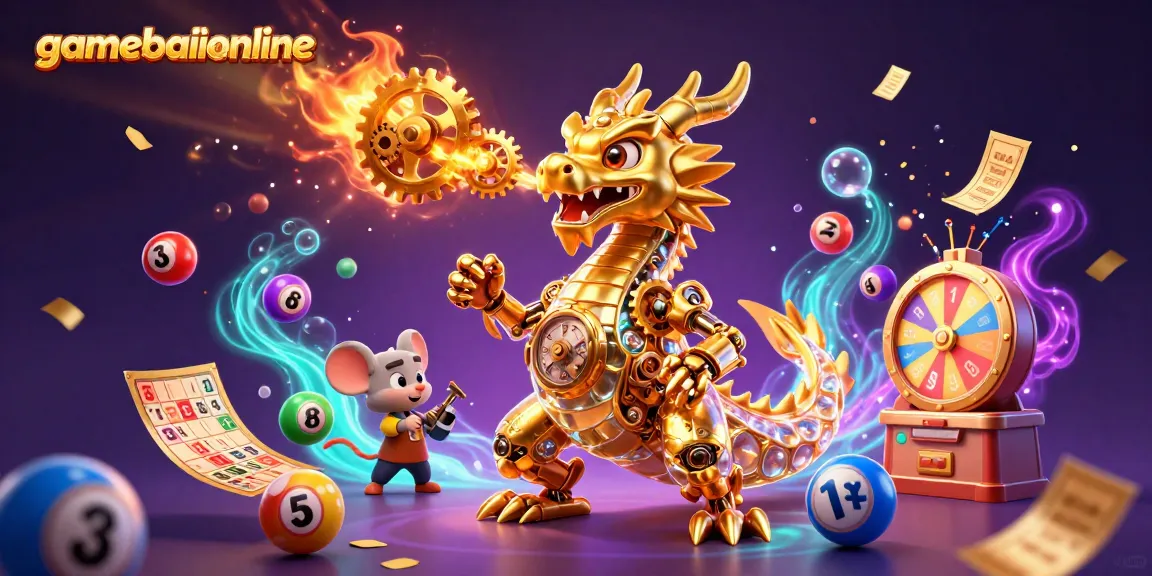 Experience thrilling excitement at gamebaiionline with vibrant scenes of dynamic lottery action.