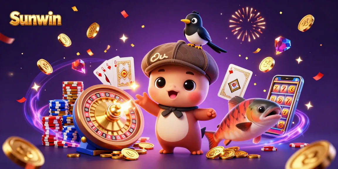 Experience thrilling gaming with Sunwin featuring magical characters and casino elements.