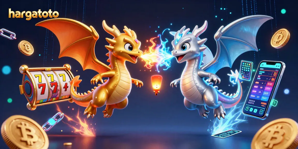 Engage in thrilling gameplay with hargatoto featuring dynamic dragons and vibrant slot elements.