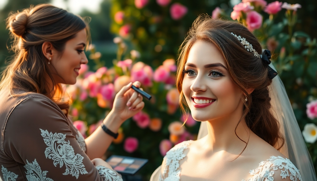 Elevate your wedding with the Dallas bridal glam team for stunning bridal makeup.