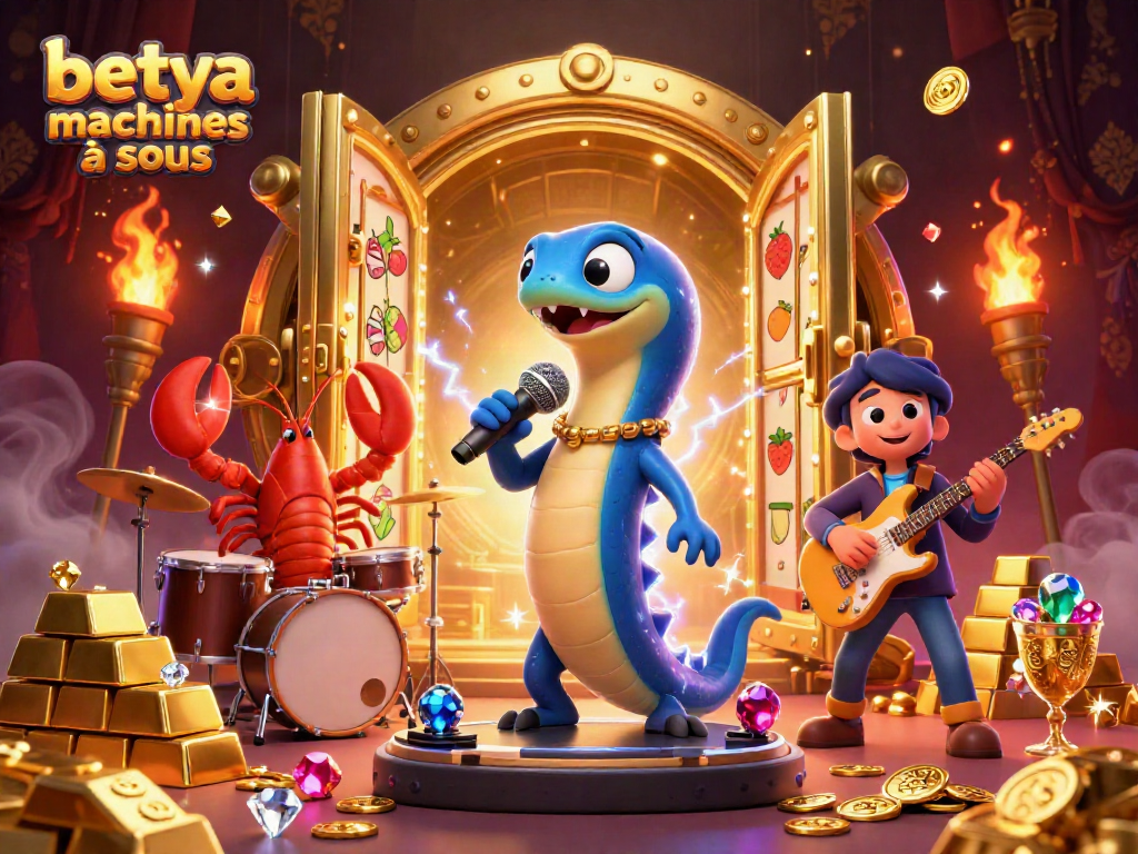 Experience the excitement of betya machines à sous with vibrant characters and stunning casino elements.